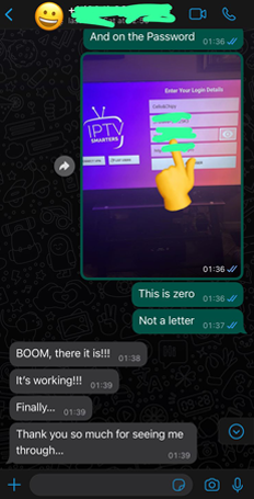 iptv subscription customer review whatsapp proof 10